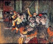 The Chorus (1876) by Edgar Degas